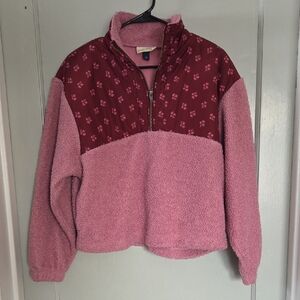 Universal Thread Pink Fleece Pullover